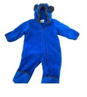 EUC COLUMBIA blue fleece bunting Snowsuit size 3-6 months — photo 3