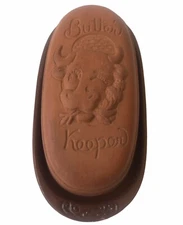 Vintage Gourmet-Topf Cow Butter Keeper Terracotta Clay Dish #9712 1979 USA