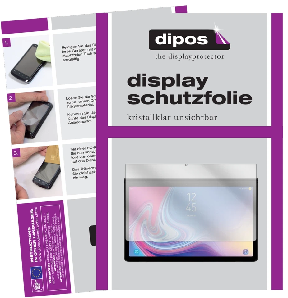 Screen Protector for Samsung Galaxy View 2 Protection Crystal Clear dipos - Image 2 of 4