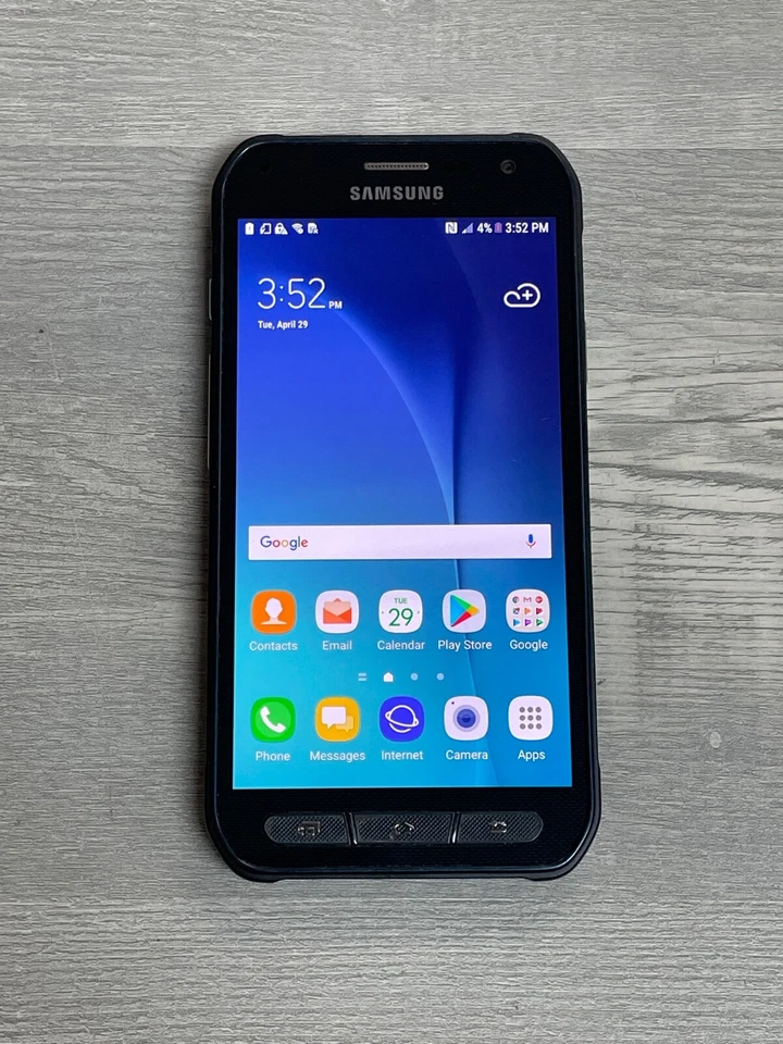 Smartphone Original Samsung Galaxy S6 Active G890A Desbloqueado 32GB Bueno Azul B+ EE. UU. Foto 4 de 4