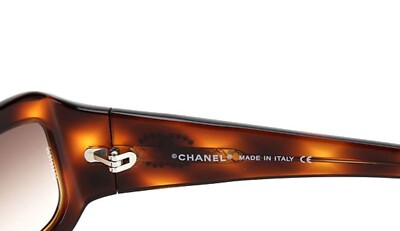 New CHANEL CH 5064-B 502/13 61mm Brown Havana Crystal CC