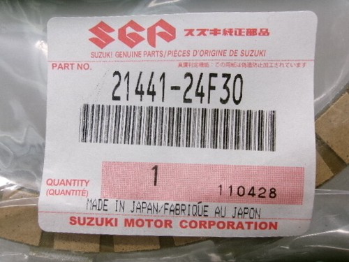 SUZUKI GSX1300R HAYABUSA 2011 Clutch Drive Plate 21441-24F30: 80974 - Picture 4 of 6