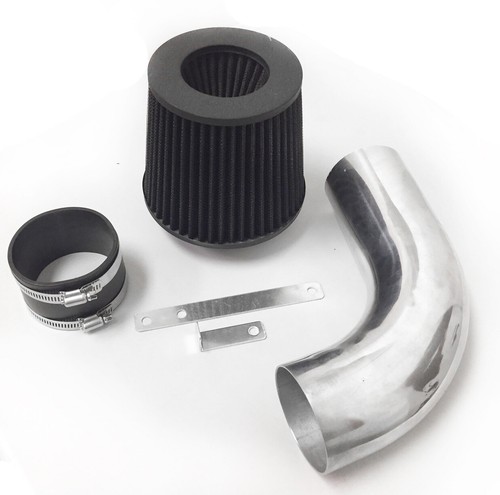 Red Aluminum Air Intake Kit For 1986-1992 Ford Ranger 2.9L V6 - Polished Finish
