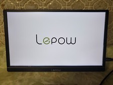 Lepow Z1 15.6" Portable Monitor ONLY  USBC HDMI HD 1080p - Pre-owned