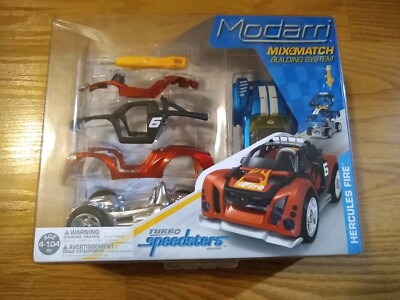 Modarri Building Car Kit Turbo Hercules Fire Speedsters Boy's Toys NEW NIB NIP