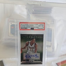 Giannis Antetokounmpo 2014-15 Totally Certified Future Stars Autograph Auto /99