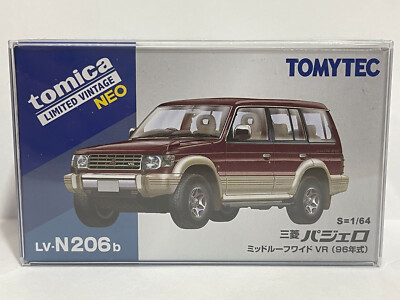 Tomica Limited Vintage Neo Tomytec LV-N206b Mitsubishi Pajero Mid Roof Wide VR