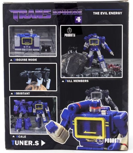 Transformer Soundwave Tuner S 04 WITH BOX - Foto 3 di 10