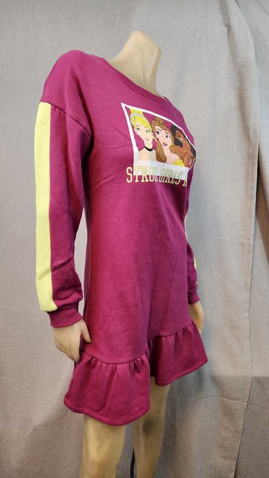 Vestido recto Disney Princesa Púrpura Moana Belle Cenicienta NUEVO Juvenil XLARGE 14 16 Foto 3 de 4