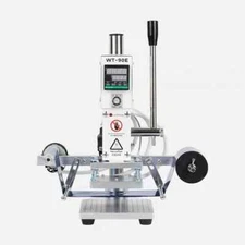 PVC Card Book Leather Paper Wood Logo Embossing Hot Foil Stamping Machin 10*13cm