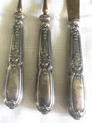 Service à Mignardises Petits Fours – Argent Massif Minerve XIXe Siècle – Occasion état Neuf