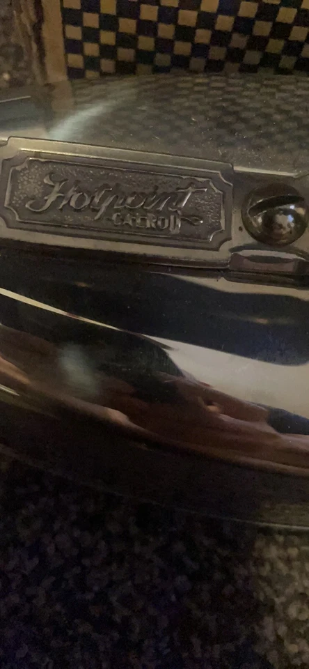 Antique ELECTRIC GE EDISON   CALROD HOTPOINT  Clothes Iron CAT #145f61 - Image 4 of 4