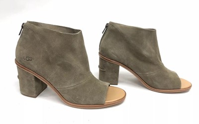 ugg ginger block heel bootie