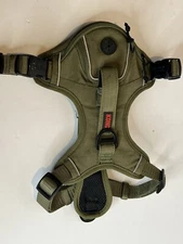 NEW KONG ULTRA DURABLE POOP BAG Army GREEN DOG HARNESS SIZE M