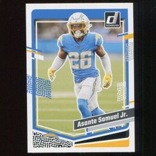 2023 Panini Donruss Football Asante Samuel Jr. Base #152 Los Angeles Chargers