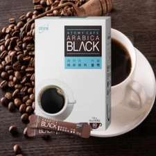 Atomy Cafe Arabica Black Coffee Sticks 80 / Instant Coffee