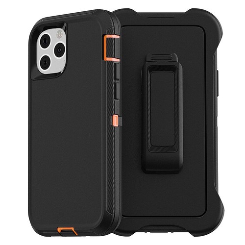 For Apple iPhone 16 15 14 13 12 11 Defender Case Hybrid Cover +Belt Clip Holster - Picture 24 of 69