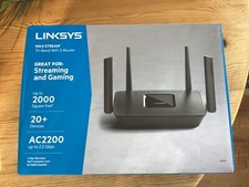 Linksys Max-Stream AC2200 Wifi 5 Tri-Band Mesh Router for Streaming Gaming NEW