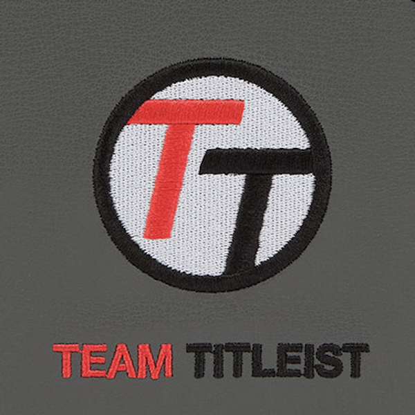 Titleist Team Titleist Yardage Book Score Card Holder Cover Charcoal