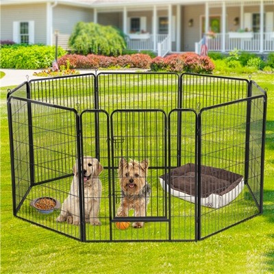 8 panel dog fence