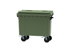 500 Litre Wheelie Bin - 4 wheeled bin - EN840 - Delivered 4 working days