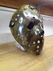 JASON VOORHEES PLASTIC DARK MASK / FRIDAY THE 13TH / NEW / HALLOWEEN