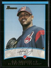 C.C. Sabathia 2001 Bowman #287 Cleveland Indians
