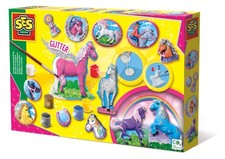 SES Creative 01155 Children's Fantasy Horse Casting and Painting Set, Mixed Fant