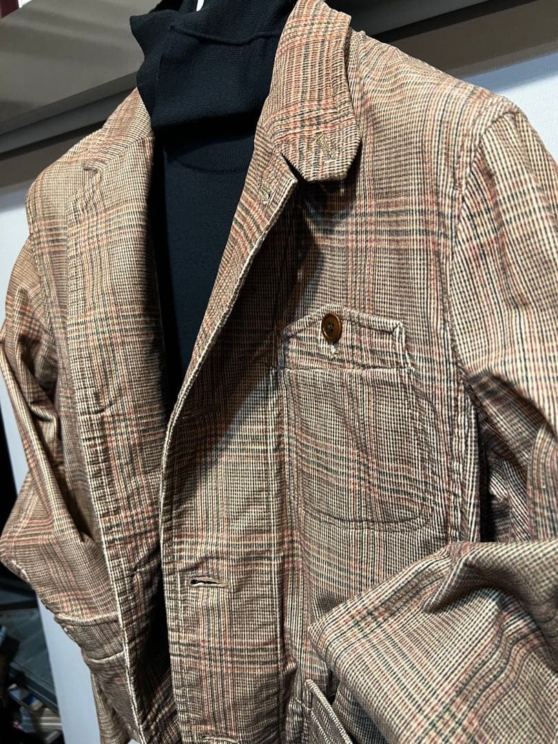 Work Coverall Jacket Tailored Light Brown Size 1 … - image 2