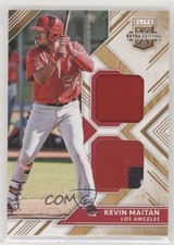 2018 Panini Elite Extra Edition Dual Materials Gold /99 Kevin Maitan #DM-KM 9b4