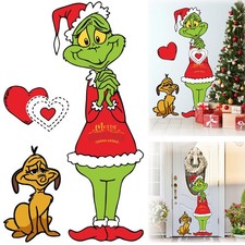 Large Funny Christmas Decorations, 15 x 39 inches, Multicolored