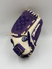 Rawlings 11 1/2 inch FP115PURW Fastpitch Softball Glove Right Hand Throw Youth