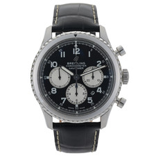Breitling Navitimer 8 B01 Chronograph AB0117 Black Dial 43mm Auto Men's Watch