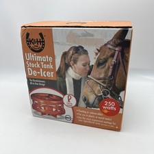 K H Pet Products Ultimate Stock Tank De-Icer 250 watts Red 7" x 7" x 5" KH8425