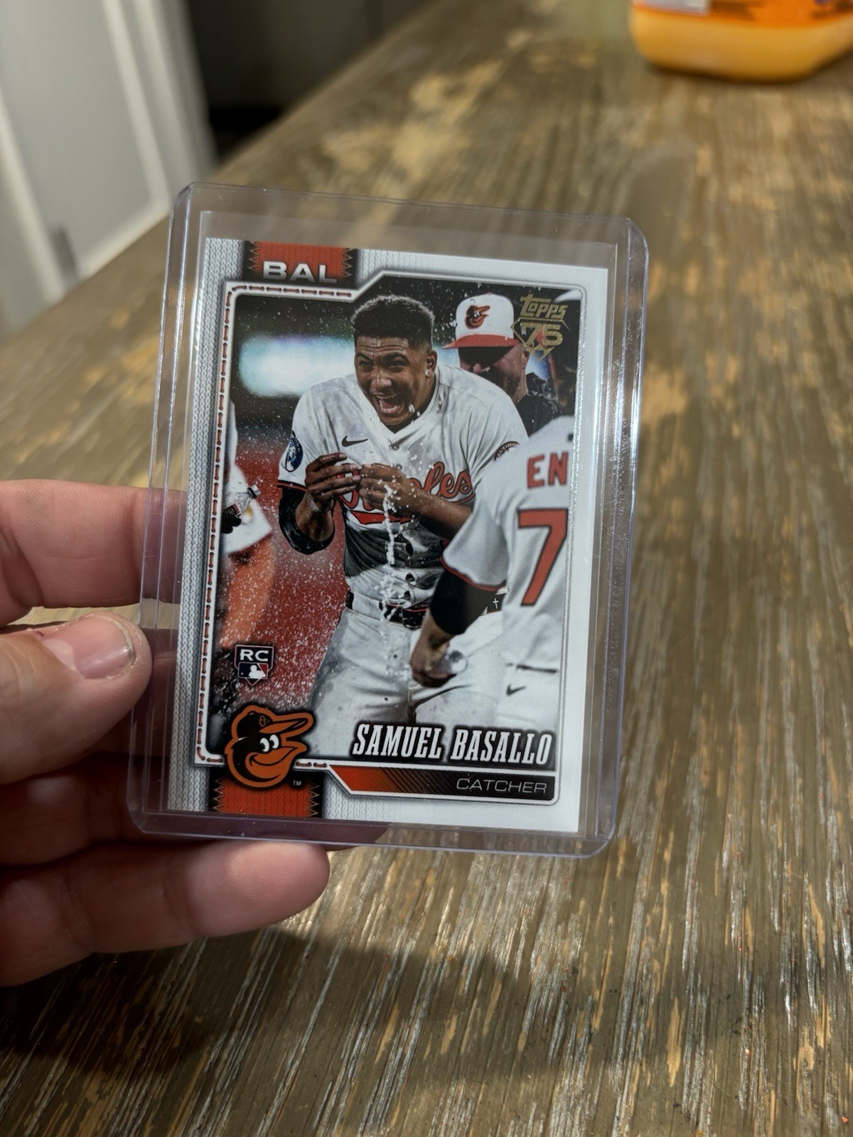 2026 Topps Series One Samuel Basallo RC GOLDEN MIRROR Baltimore Orioles SSP #104