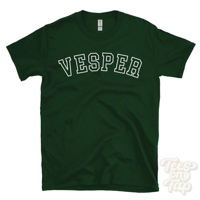 VESPER T-SHIRT RETRO VARSITY STYLE kansas lincoln