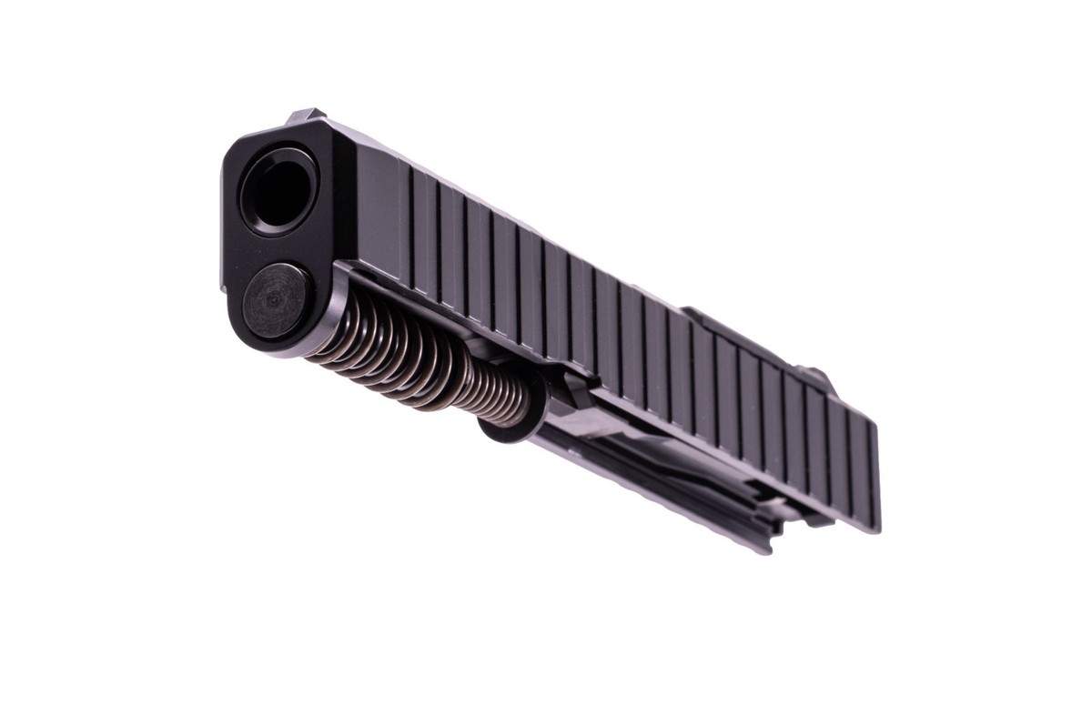Glock 43/43x GLADIUS Ported Black Complete Slide with 407k/RMSC
