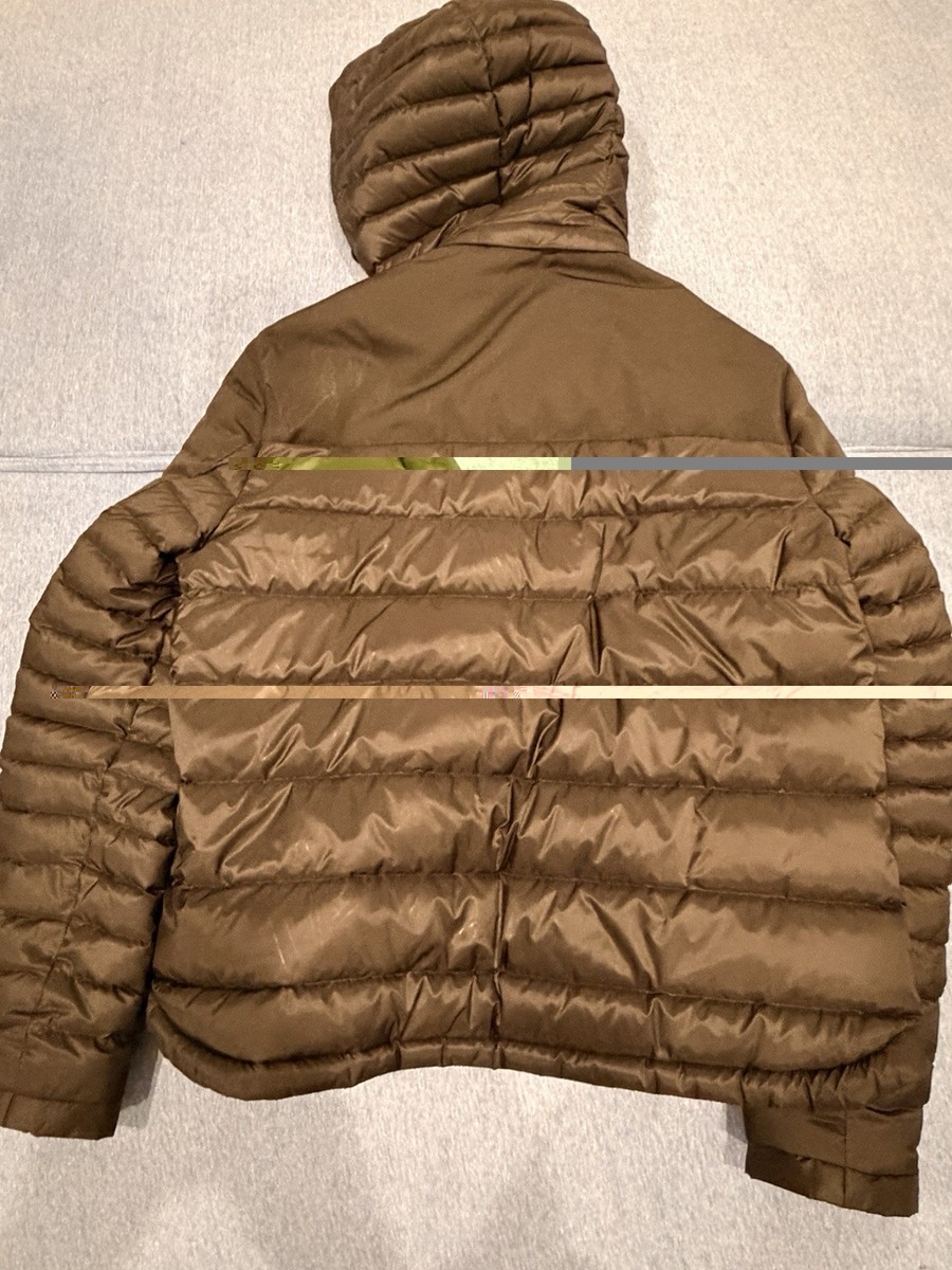 Burberry London England Hooded Down Puffer Jacket Black Men's