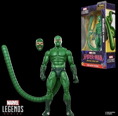 Marvel Legends Scorpion Comic Edition Spiderman Brand New Day PRESALE   READ