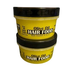 2X Ecoco Eco Styler Olive Oil Hair Food With Vitamin A, D & E 6 .8 OZ ea, New