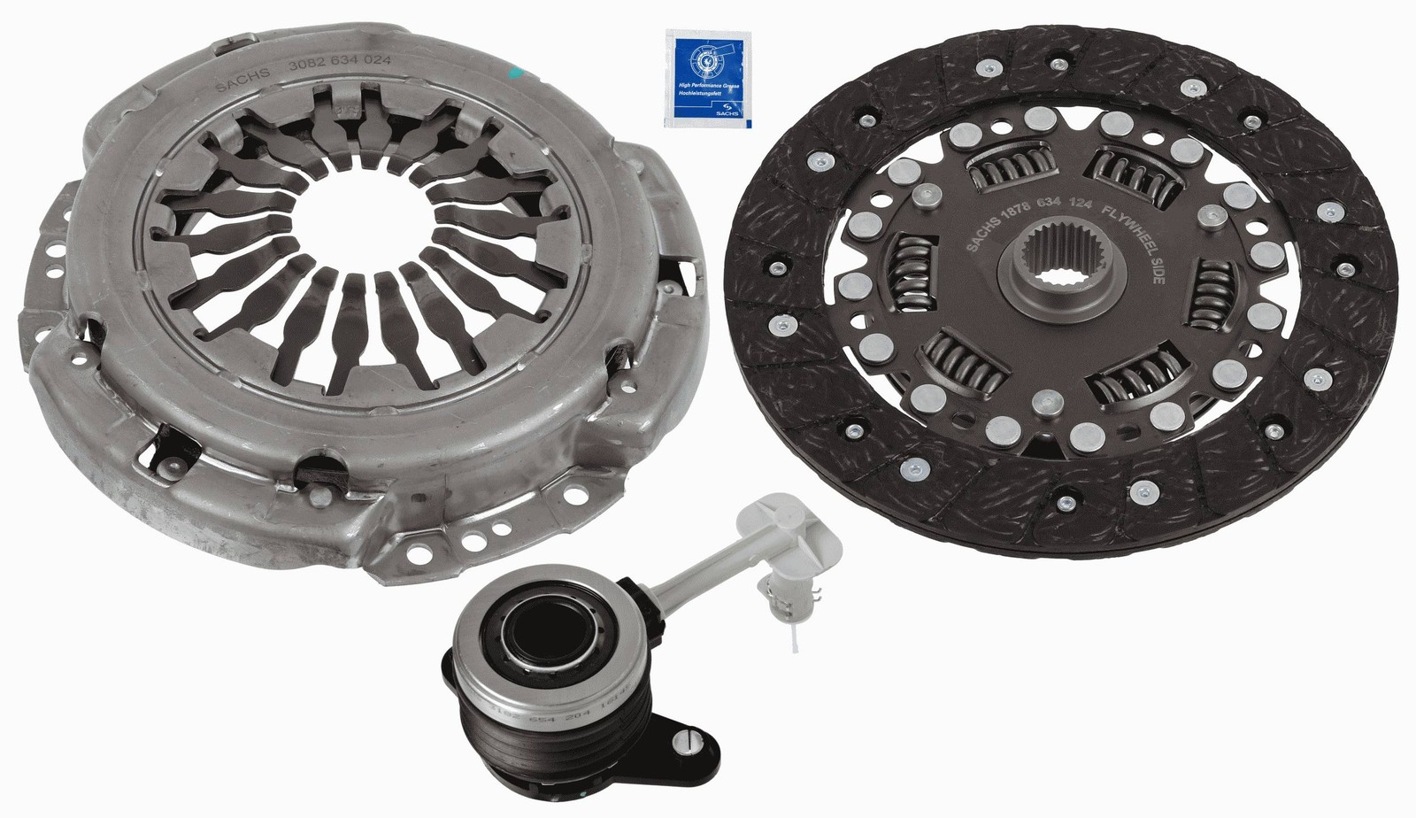 3000 990 587 Sachs clutch kit for Dacia, Renault
