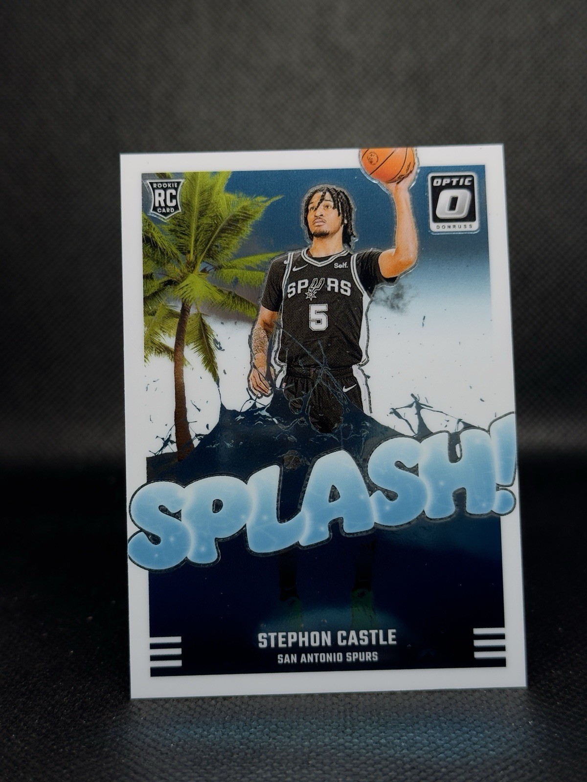 2024-25 Panini Donruss Optic Stephon Castle Splash! (RC) #14