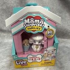 Little Live Pets Mama Surprise Families POODLE Family Playset New Limited Ed NIB