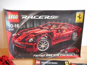 LEGO Racers Ferrari 599 GTB Fiorano on 1:10 with Box (Lego No: 8145)