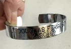 POW Bracelet - 1st Lieutenant DOUGLAS FERGUSON 12-30-69