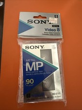 New Sony Metal MP 90 P6-90MP Video 8 Blank Cassette Tape - Japan
