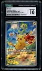 Pokemon Pikachu 2023 Black Star P #027 Paldea Evolved Elite Trainer Box CGC 10