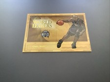 2002-04 Flair Chris Webber World Leaders Kings NM