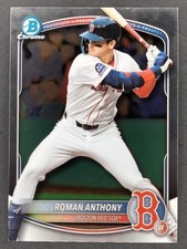 2025 Bowman Chrome Roman Anthony Rookie RC Base #BCP-167 Boston Red Sox