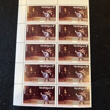 Product Image: Nicaragua Christmas Nutcracker –Puppet Dance 1977 MNH #1057 BLOCK FREE SHIPPING 